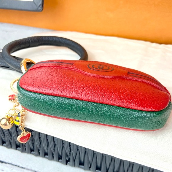 Gucci GG coin card keychain wristlet bracelet - Picture 4 of 15